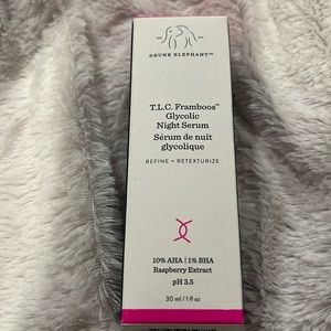 Drunk Elephant T.L.C Framboos Glycolic Night Serum Refine + Retexturize